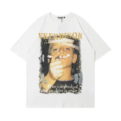 Avatar printed short sleeved loose T-shirt