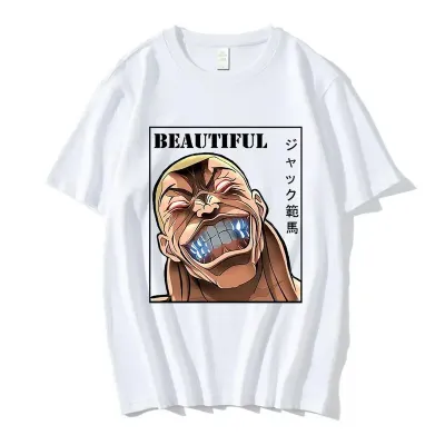 Anime Pattern Printed Short Sleeve Casual Polyester Thin T-Shirt Top for Men and Women