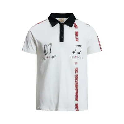 Alphabet sports short sleeved shirt