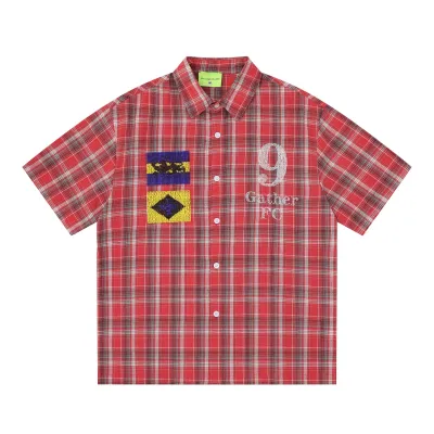 Bead Embroidered Short Sleeve