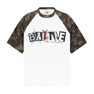 Alphabet print camouflage