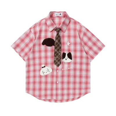 Towel Embroidered Short Sleeve