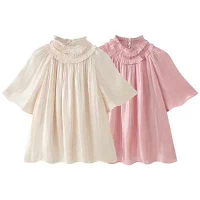 Fresh commuting style bright light effect shirt