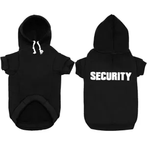 New pet hoodie, outerwear, Security printed hoodie, dog clothing for autumn and winter