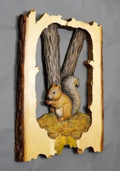 Home Decoration Wall Decoration Anniversary Gift Animal Carving Crafts Gift Wall Hanging