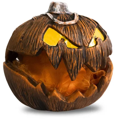 Halloween Animated Talking Scary Pumpkin Head PUMPKIN LIGHTING Outdoor Yard Decoration