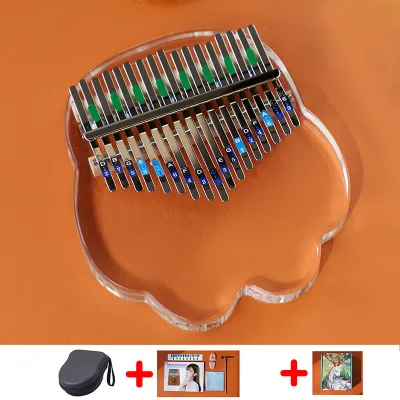 Crystal Clear Thumb Piano Kalimba 21-note Kalimba for Beginners 17-note Kalimba Finger Piano