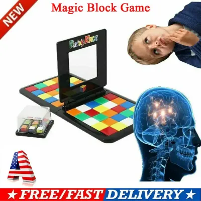 New Race Board Game Parent-child  Magic Cubes Toys Activity 