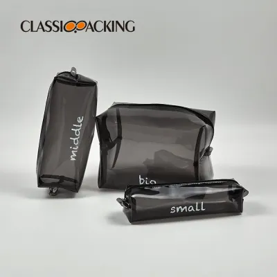 Simple Large Capacity Cosmetic Bag Travel Portable Waterproof Ins Wash Bag Net Celebrity Makeup Storage Bag