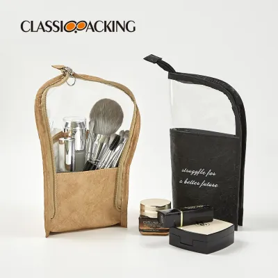 Simple Large Capacity Makeup Brush Storage Bag Waterproof Makeup Bag Portable Beauty Bag Eye Shadow Brush Eyebrow Pencil Storage Bag