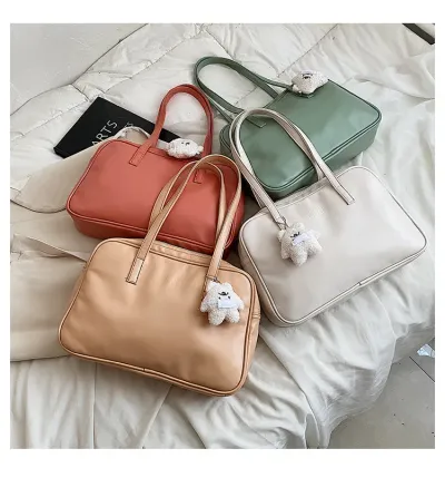 Fashionable Large Capacity Bag Women's Spring And Spring Big New Candy Colored Shoulder Bag Underarm Handbag