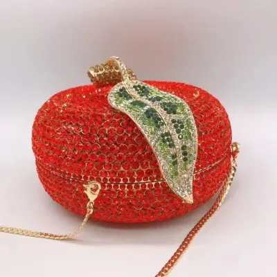 Pink Rhinestone Evening Clutches Luxury Crystal Wedding Purses WHTUOHENG Diamond Party Bridal Purse Shoulder Bling Handbags
