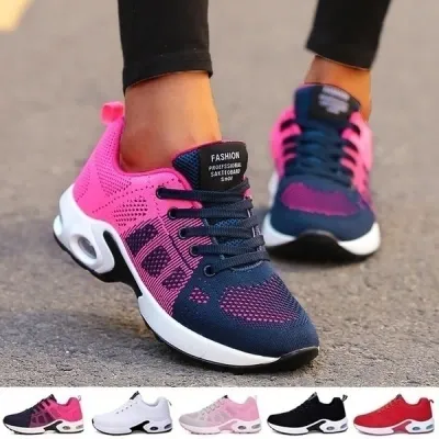 Women Running Shoes Breathable Casual Shoes Outdoor Light Weight Sports Shoes Casual Walking Sneakers Tenis Feminino Shoes