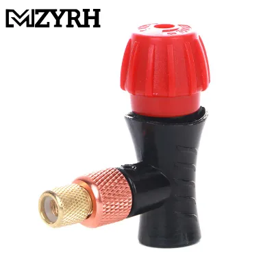 Bicycle Fast Inflatable Bottle Head Thickened Explosion-Proof Portable CO2 Gas Cylinder Mountain Bike Gas Bottle Head