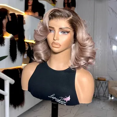 Womens Virgin Full Lace Front Wig