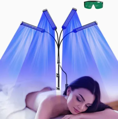 4-head Floor-standing Infrared Light Band Screen Timer Physiotherapy Lamp