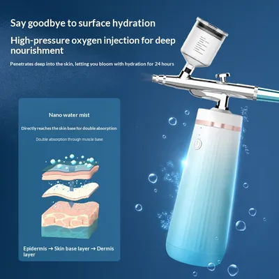 Oxygen Infusion Device For Home Use, High-pressure Facial Spray Moisturizer