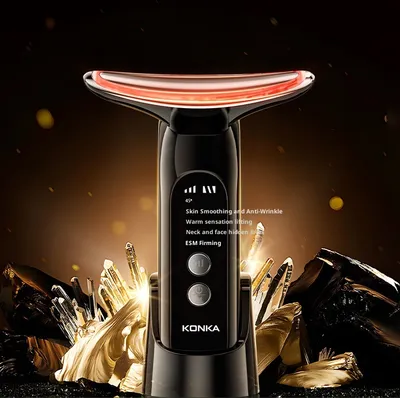 Multifunctional Hot Compress Vibration Massager For Removing Neck Wrinkles