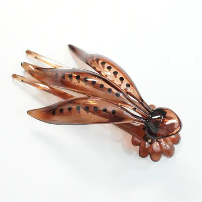 AS High Quality Beef Tendon Resin Drop-resistant Updo Ponytail Hairpin