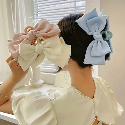 Ultra-fairy Large Bow Princess Hair Clip For Women