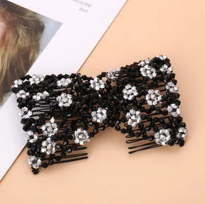 20-tooth Beaded Electroplated Hair Iron Comb