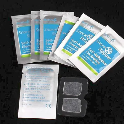 10 packs of universal anti-snoring device gel patch electrodes
