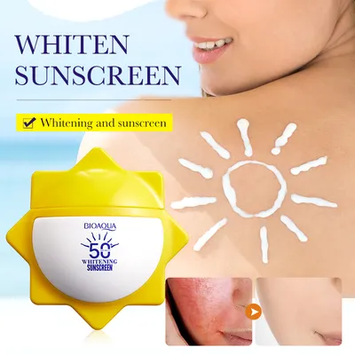 BIOAOUA Whitening Sunscreen Lotion SPF50 PA 40g