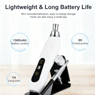 2-in-1 Diamond Microdermabrasion Beauty Device Multi-functional Exfoliation And Cleansing