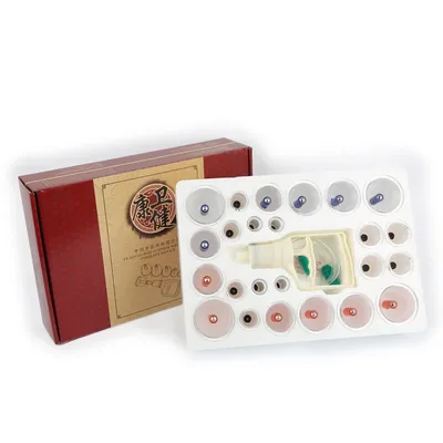 24 Type Magnetic Therapy Cupping And Suction Type Set
