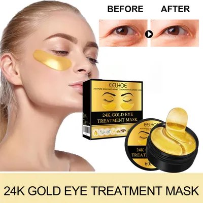 24K Gold Eye Mask 60pcs