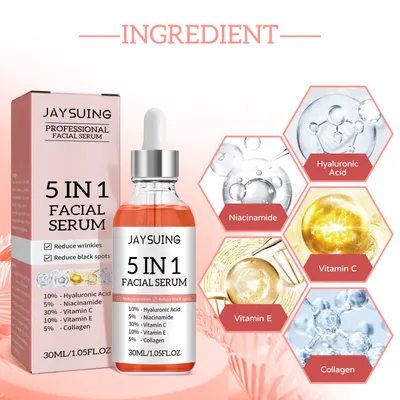 5 In 1 Facial Essence Moisturizes Skin, Tightens Skin, Lightens Spots, Acne, And Beautifies Skin Essence