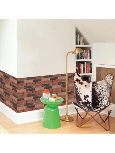 30pcs Waterproof 3D Faux Brick Wall Panels Peel And Stick, Self Adhesive Wall Panels