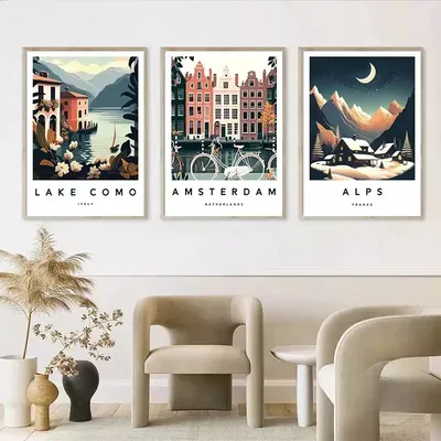 Florence European Travel City Scenery Poster Decoration