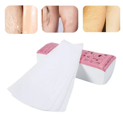 100 sheets of disposable non-woven depilatory paper