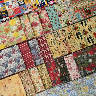 Digital-printed Handmade Pure Cotton Fabric