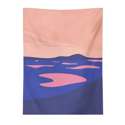 Abstract Art Cute Painting Minimalist Decorative Tapestry