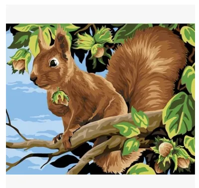 DIY Animal oil painting