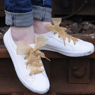 Creative Versatile Solid Color Transparent Lace Shoelaces
