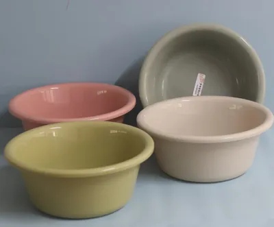 Deepen ultra-thick washbasin-random color-diameter 31* height 12.5cm-PP-1 piece
