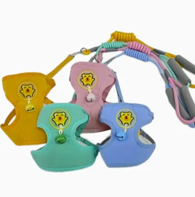 Cartoon chest and back traction rope-m size model-random color-nylon rope-rope length 1.2m-1 set