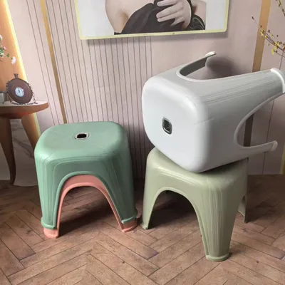 Bathroom stool-random color-PP-1 piece