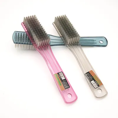 Cleaning washing brush-long handle-random color-PP-1 piece