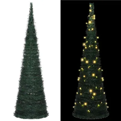   Artificial Pop-Up Christmas Tree with Lights 150 cm  