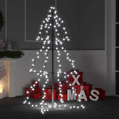   Christmas tree in cone shape 160 LEDs Indoor &