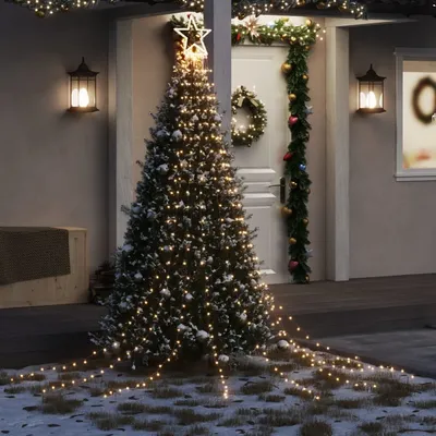   Christmas tree lights, 320 LEDs, warm white, 375 cm