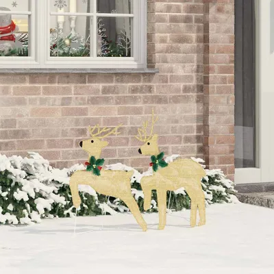   LED Reindeer 2 pcs Warm   LED
