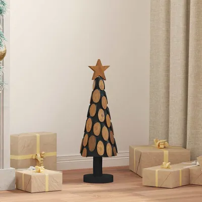   Christmas tree with stand, 60 cm, solid teak wood