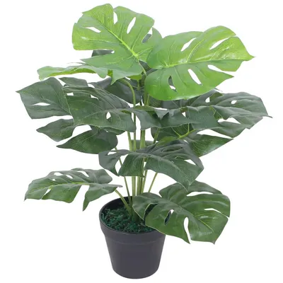   Artificial Monstera Plant with Pot 45 cm
