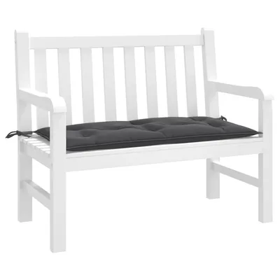   Garden Bench Cushion Melange Anthracite 100x   Garden Bench Cushion Melange