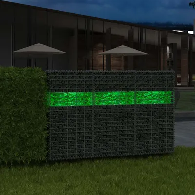   Green Glass Gabion Stones 60-120 mm 25 kg